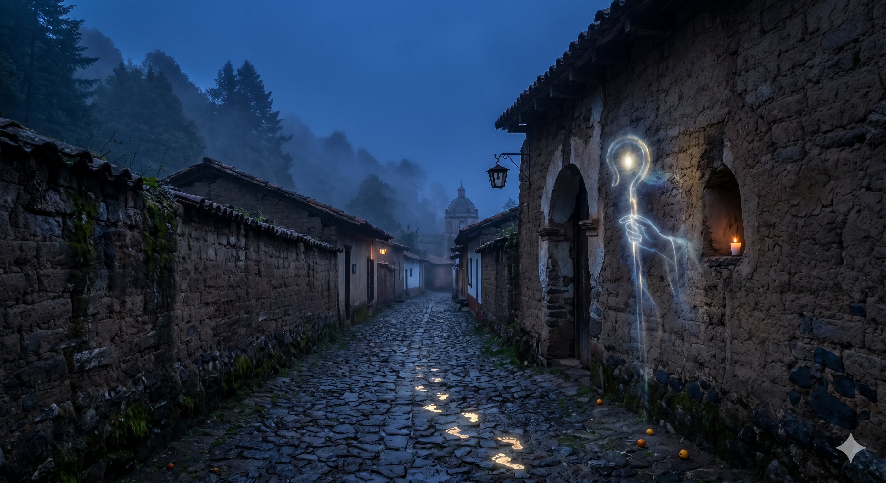 Imagen de contexto para La señal de San Juan en Tlaltenango en Cuajimalpa de Morelos, Ciudad de México. Escena editorial de La señal de San Juan en Tlaltenango en Hidalgo s/n, San Mateo Tlaltenango, Cuajimalpa de Morelos: la señal de un santo que, según la tradicion local, guio a religiosos entre muros de tierra.